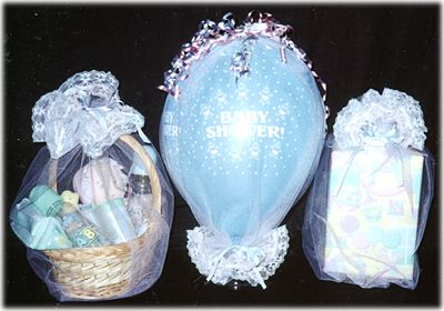 Baby Shower Bow Bag