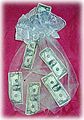 Wedding Gift Bow Bag (Dollar Dance)